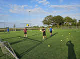 Laatste training seizoen 2023-2024 van 1e selectie S.K.N.W.K. (voetvolleytoernooitje) van donderdag 25 mei 2024 (26/314)